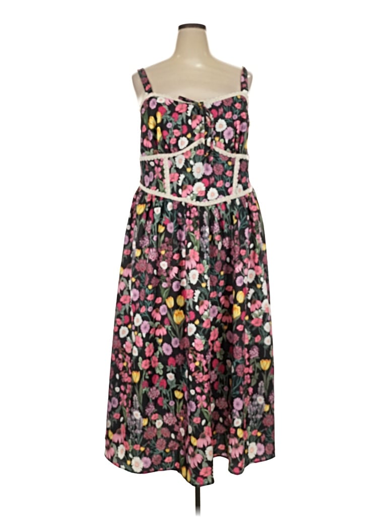 Pre-owned Cider Casual Dress In Black