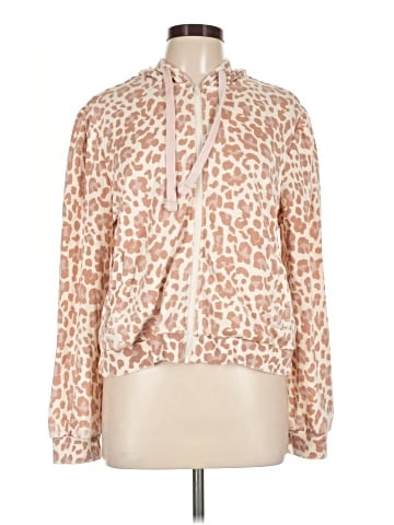 Kensie Zip Up Hoodie (view 1)