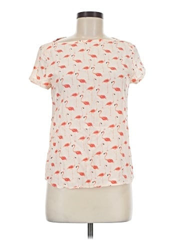 Kate Spade New York Short Sleeve Silk Top (view 1)