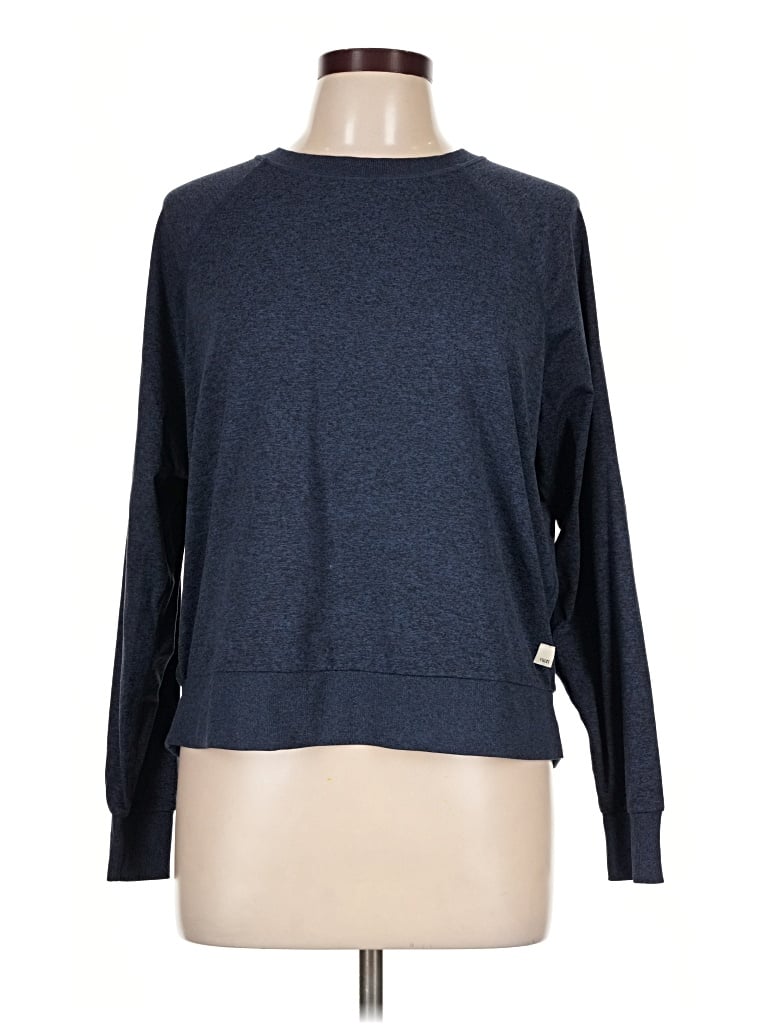 Pre-owned Vuori Pullover Sweater In Blue
