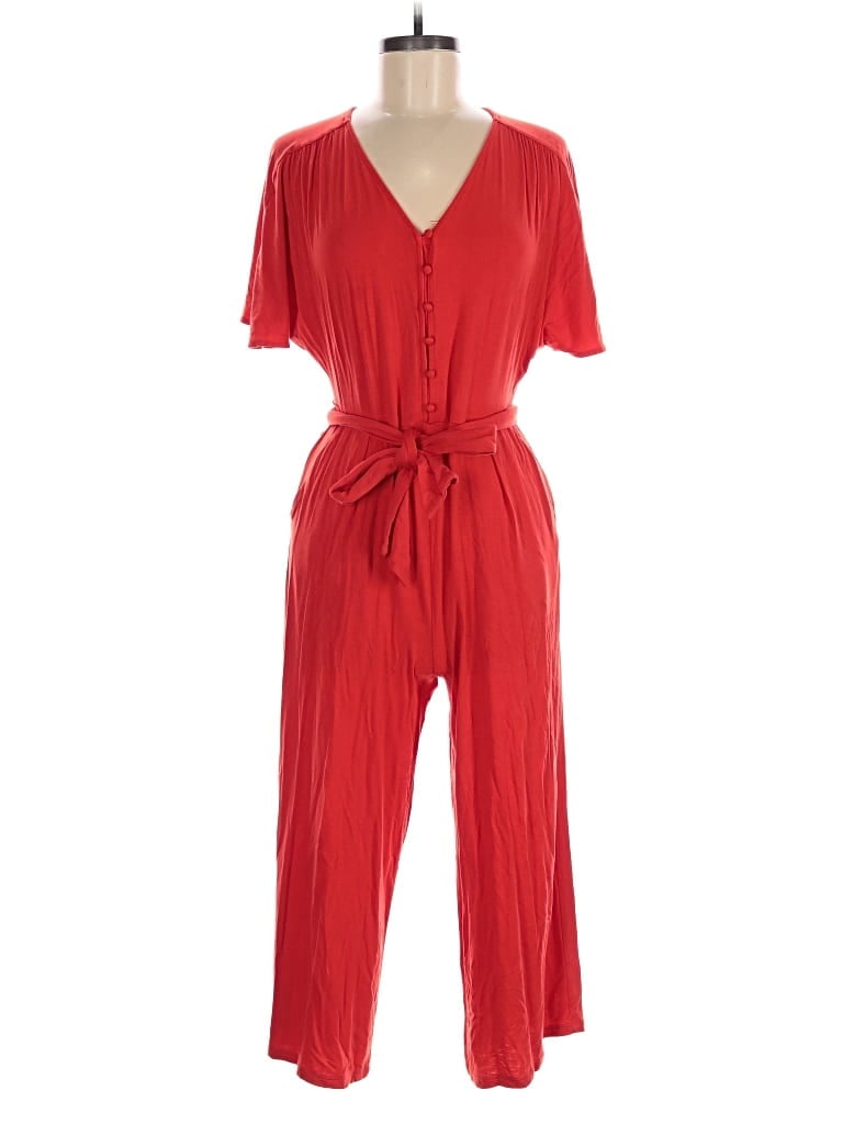 Pre-owned Boden Jumpsuit In Red