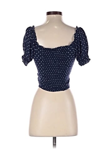 American Eagle Outfitters Short Sleeve Blouse (view 2)