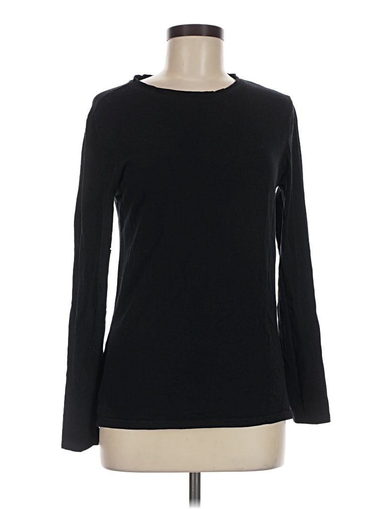 Pre-owned Primark Long Sleeve T-shirt In Black