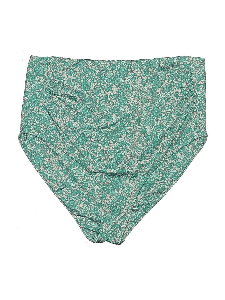 Pre-owned Hatch Swimsuit Bottoms In Green