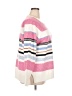 Caslon Stripes Pink Pullover Sweater Size XXL - photo 4
