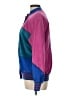 Ancora 100% Polyurethane Color Block Blue Jacket Size L - photo 5
