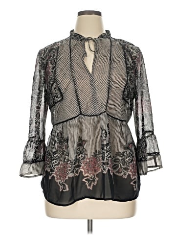 Lucky Brand 3/4 Sleeve Blouse (view 1)