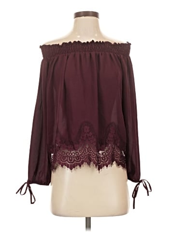 Charming Charlie 3/4 Sleeve Blouse (view 1)