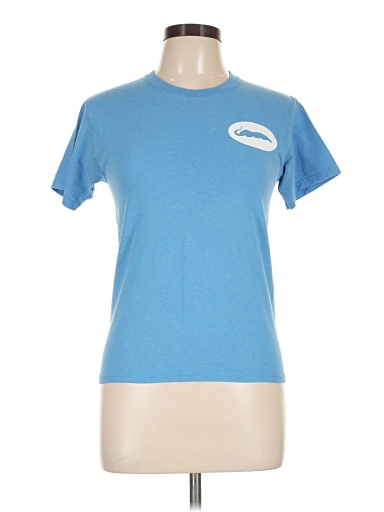 Pre-owned Jerzees Active T-shirt In Blue