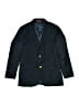 Gioberti Solid Blue Blazer Size 14 - photo 1