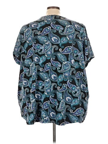 Woman Within Short Sleeve Blouse (view 2)