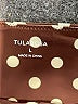 Tularosa Polka Dots Brown One Piece Swimsuit Size L - photo 3