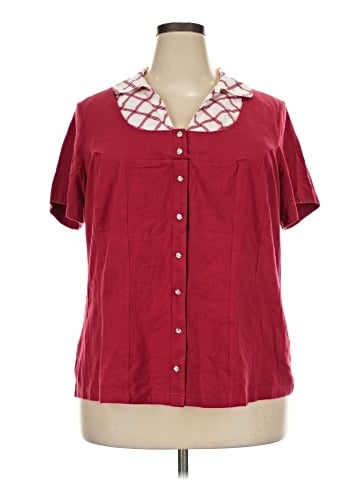 L.A. Blues Short Sleeve Blouse (view 1)