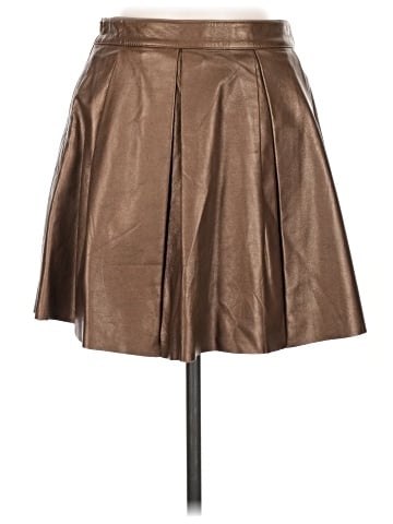 Comptoir des Cotonniers Faux Leather Skirt (view 2)