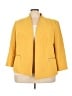 Kasper Yellow Blazer Size 24w - photo 1