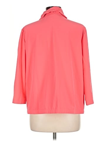 Weekends by Chico's 3/4 Sleeve Button-Down Shirt (view 2)