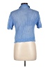 No Comment 100% Acrylic Blue Cardigan Size L - photo 2
