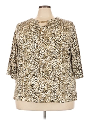 Cathy Daniels 3/4 Sleeve Blouse (view 1)