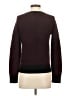 Banana Republic Color Block Burgundy Purple Pullover Sweater Size S - photo 2