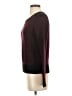 Banana Republic Color Block Burgundy Purple Pullover Sweater Size S - photo 5