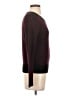 Banana Republic Color Block Burgundy Purple Pullover Sweater Size S - photo 4