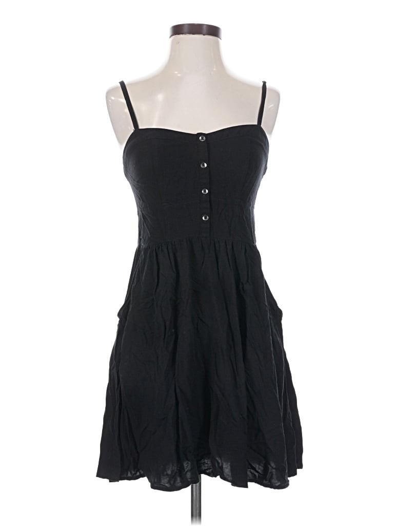 Pre-owned Express Casual Dress In Black