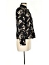 Charter Club 100% Silk Floral Ivory Black Jacket Size 6 Petite - photo 4
