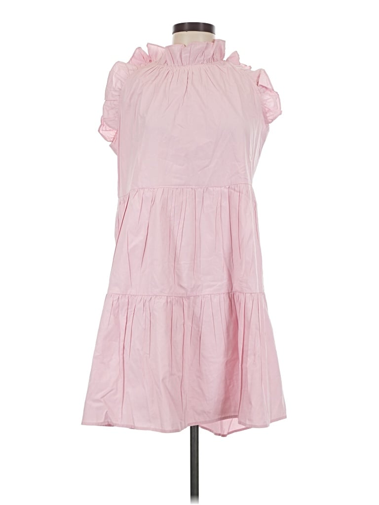Pre-owned Mazik Casual Dress In Pink