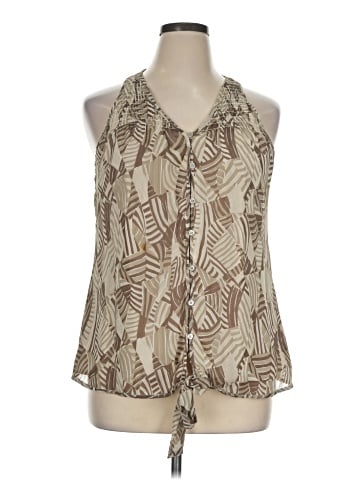 Banana Republic Factory Store Sleeveless Blouse (view 1)