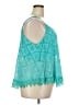 rue21 100% Polyester Teal Sleeveless Blouse Size 3X - photo 4
