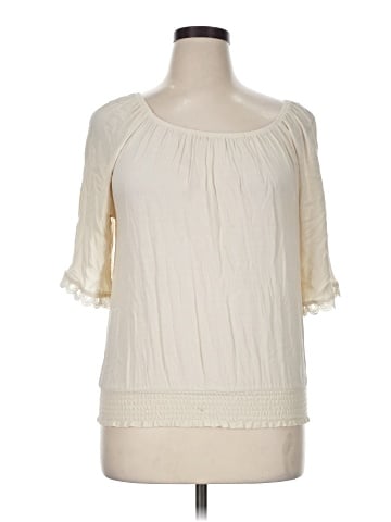 Bobeau 3/4 Sleeve Blouse (view 1)