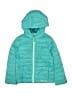 Lands' End 100% Nylon Solid Teal Snow Jacket Size 4 - 5 - photo 1