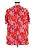 Cato 100% Polyester Orange Short Sleeve Blouse Size 22 - photo 2