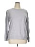 Ann Taylor LOFT Outlet 100% Cotton Silver Pullover Sweater Size XL - photo 1
