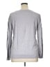 Ann Taylor LOFT Outlet 100% Cotton Silver Pullover Sweater Size XL - photo 2