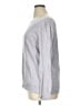 Ann Taylor LOFT Outlet 100% Cotton Silver Pullover Sweater Size XL - photo 5