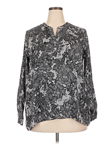 Simply Vera Vera Wang Long Sleeve Blouse (view 1)