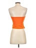 Shein Orange Sleeveless Top Size 4 - photo 2