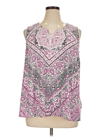 One World Sleeveless Blouse (view 1)