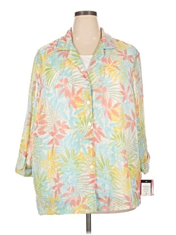 Cathy Daniels 3/4 Sleeve Blouse (view 1)