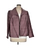 Kasper Tweed Burgundy Jacket Size 14 - photo 1