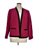 Kasper Color Block Black Red Blazer Size 14 - photo 1