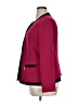 Kasper Color Block Black Red Blazer Size 14 - photo 5