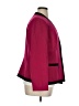 Kasper Color Block Black Red Blazer Size 14 - photo 4