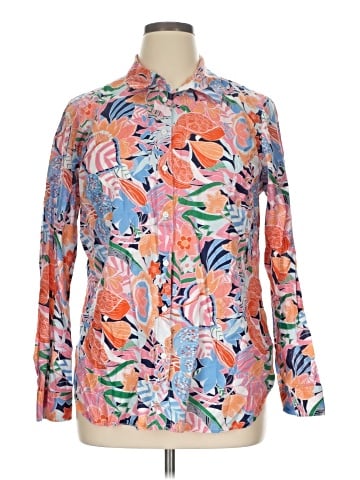 Talbots Outlet Long Sleeve Blouse (view 1)