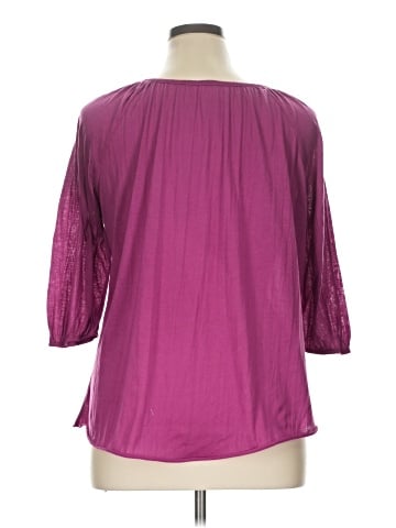 Faded Glory 3/4 Sleeve T-Shirt (view 2)