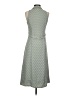 CeCe 100% Polyester Chevron-herringbone Green Casual Dress Size 4 - photo 2