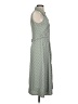 CeCe 100% Polyester Chevron-herringbone Green Casual Dress Size 4 - photo 4