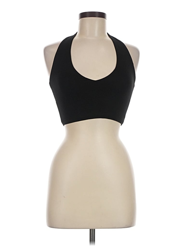Pre-owned Klassy Network Halter Top Black Halter Neckline Tops