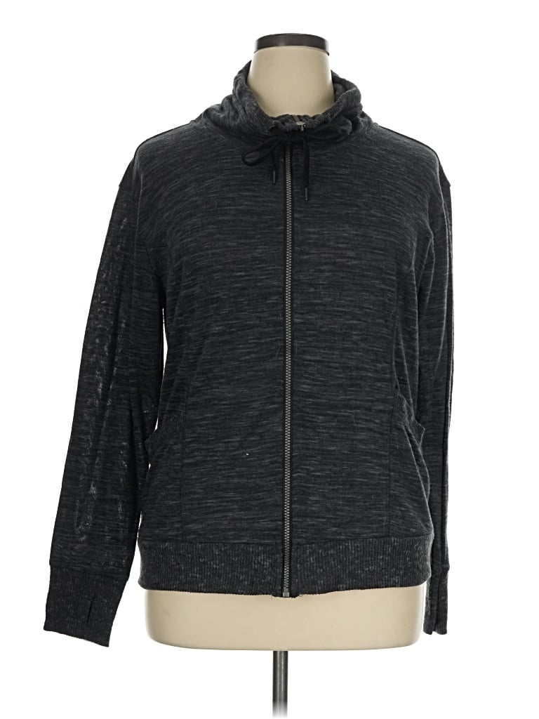 Pre-owned Rbx Track Jacket In Gray